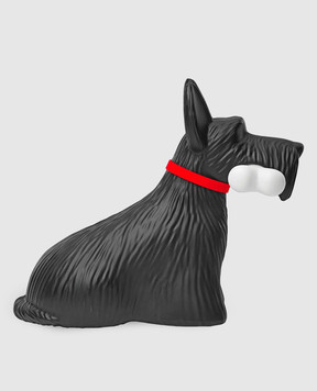 Qeeboo Чорна світлодіодна лампа Scottie 34001BL