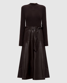 Twinset Коричневая суня меди 252TT3560