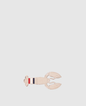 Thom Browne Затискач срібний для краватки Lobster MZT021A00002