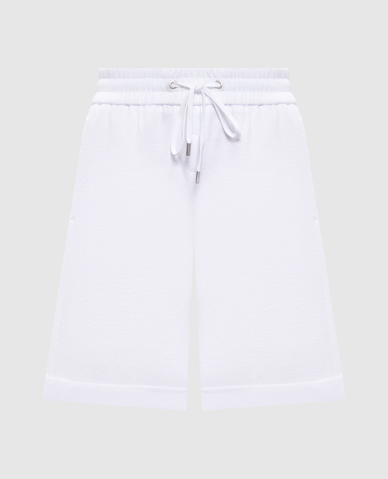 

Белые шорты с льном, Белый, Шорты