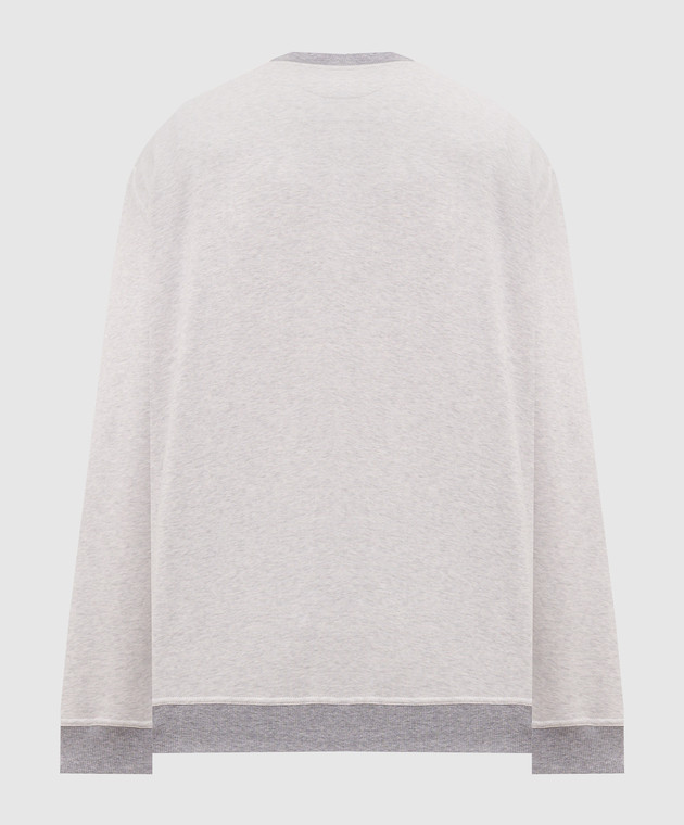 Brunello Cucinelli Серый свитшот MM8263390G изображение 2