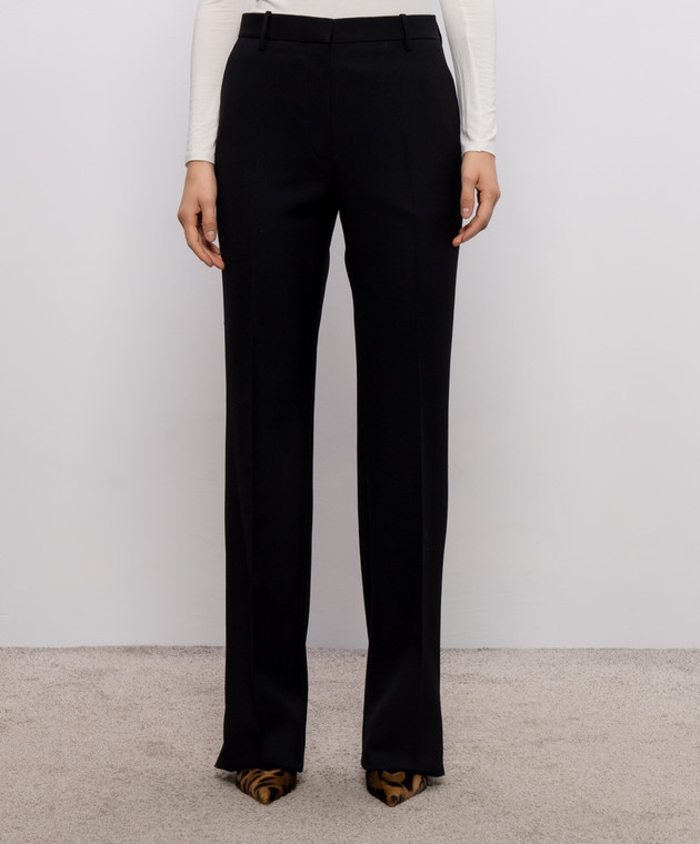 Tom Ford Черные брюки из шерсти PAW686FAX1667 изображение 3