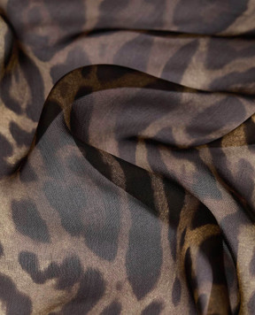 Givenchy Шарф із шовку в анімалістичний принт 710010169001