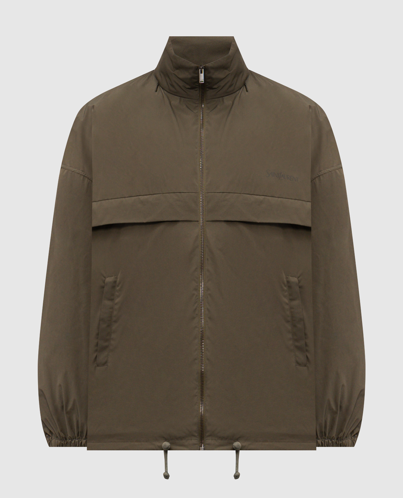 

Зеленая куртка с логотипом, Зеленый, Куртки