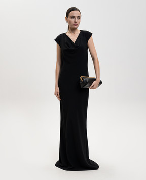 The Row Чорна сукня максі Tefra 10527W4312
