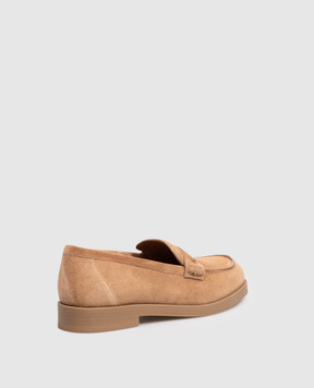 Jimmy Choo Коричневі замшеві лофери Ivy IVYLOAFERSVV