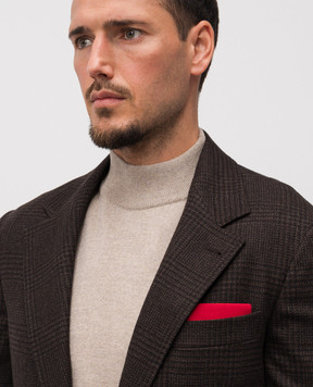 Brunello Cucinelli Красный платок-паше MN8000091