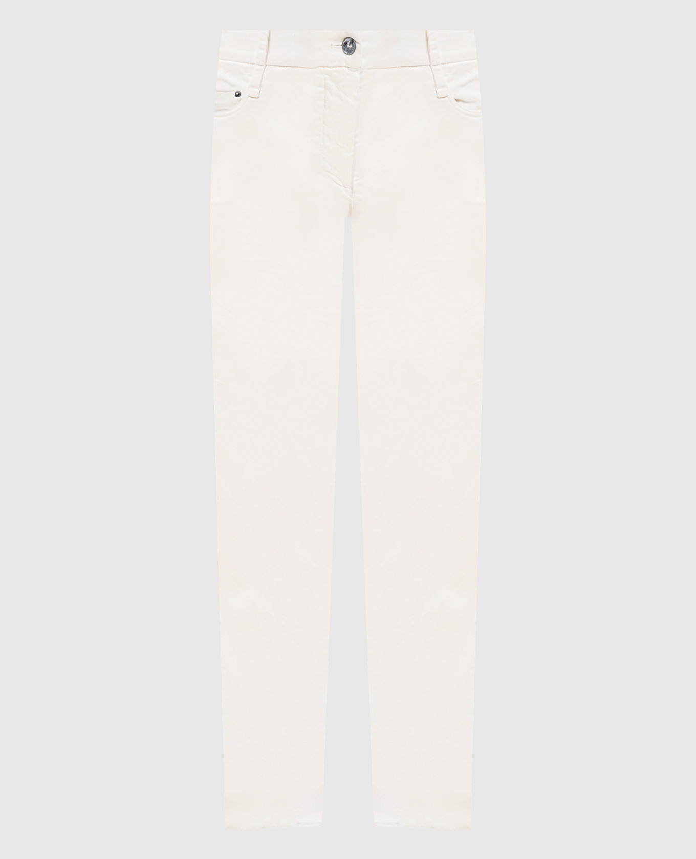 Джинси кольору айворі