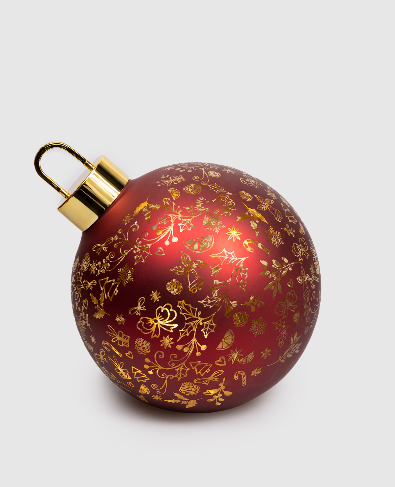 

Бордовый светодиодный шар, Декор