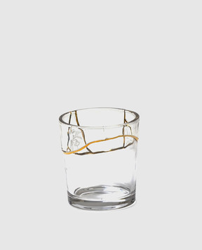 SELETTI Склянка Kintsugi з позолотою 09658