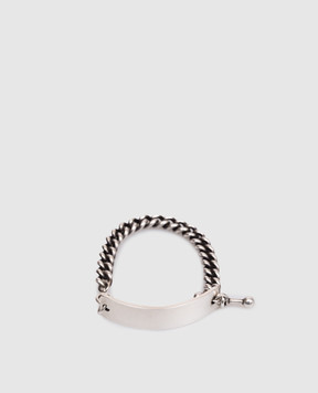 Ann Demeulemeester серебристый бласлет Doa Chain B0013708OT018