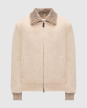 Cashmere&Whiskey Бежевая куртка U636I26