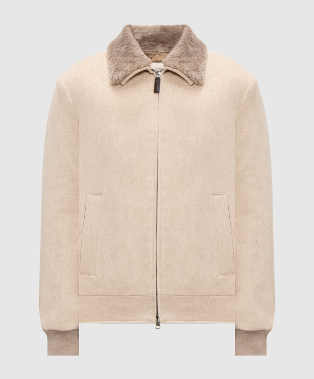 Cashmere&Whiskey Бежева куртка U636I26