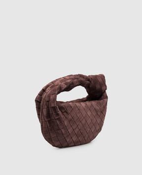 Bottega Veneta Бордова замшева сумка-хобо Jodie 651876V5ZZ0