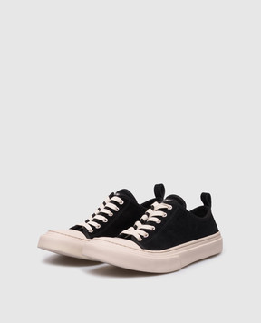 Ann Demeulemeester Черные замшевые кеды Halli B0014076LT199
