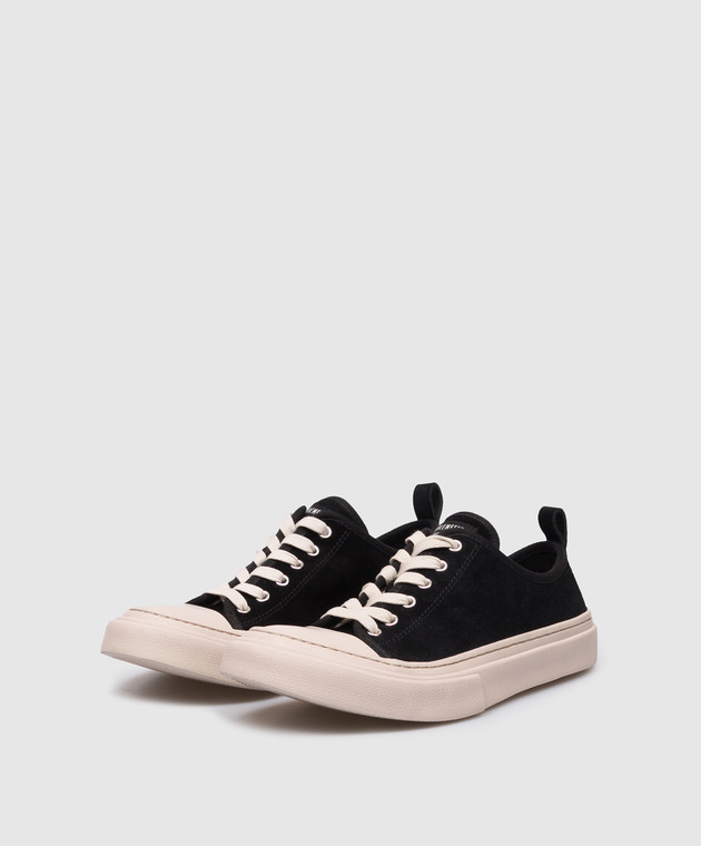Ann Demeulemeester Чорні замшеві кеди Halli B0014076LT199 зображення 2