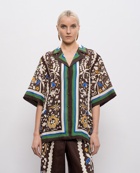 Alemais Коричнева сорочка Maroc з рамі 6145T