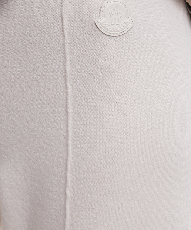 Moncler Брюки цвета айвори с шерстью L20939L00005M4281 изображение 5