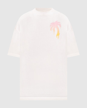 Palm Angels Белая футболка I Love PA PWAA07BS26JER004