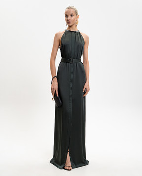 Tom Ford Зелена сукня з поясом AB3629FAX1524