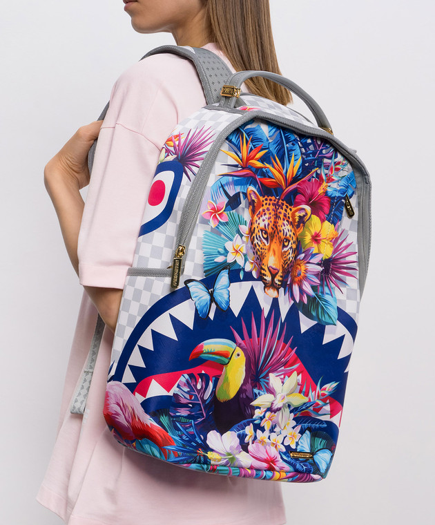 Sprayground Дитячий рюкзак SHARKTROPICA 910B8625NSZ зображення 2