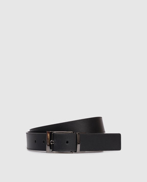 Bally Кожаный двухсторонний ремень с логотипом MBB02LVT728