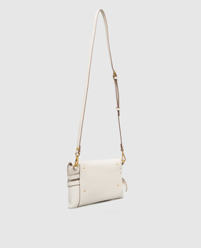 Gianni Chiarini Кожаная сумка Belty цвета айвори BS12146COMMLSR