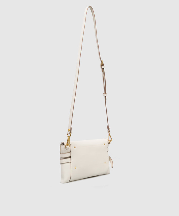 Gianni Chiarini Шкіряна сумка Belty кольору айворі BS12146COMMLSR зображення 3