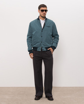 Balmain Двосторонні бомбер з вишивкою логотипа HH1TFA27XM25