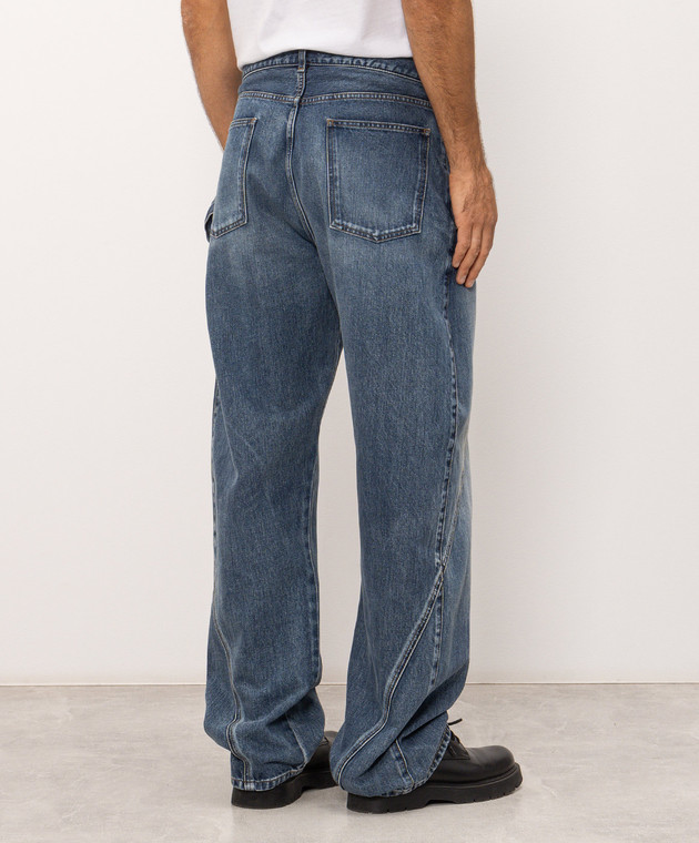JW Anderson Сині джинси Twisted Workwear DT0126PG1849 зображення 4