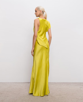 Victoria Beckham Жовта сукня максі Kyra 1326WDR007465A