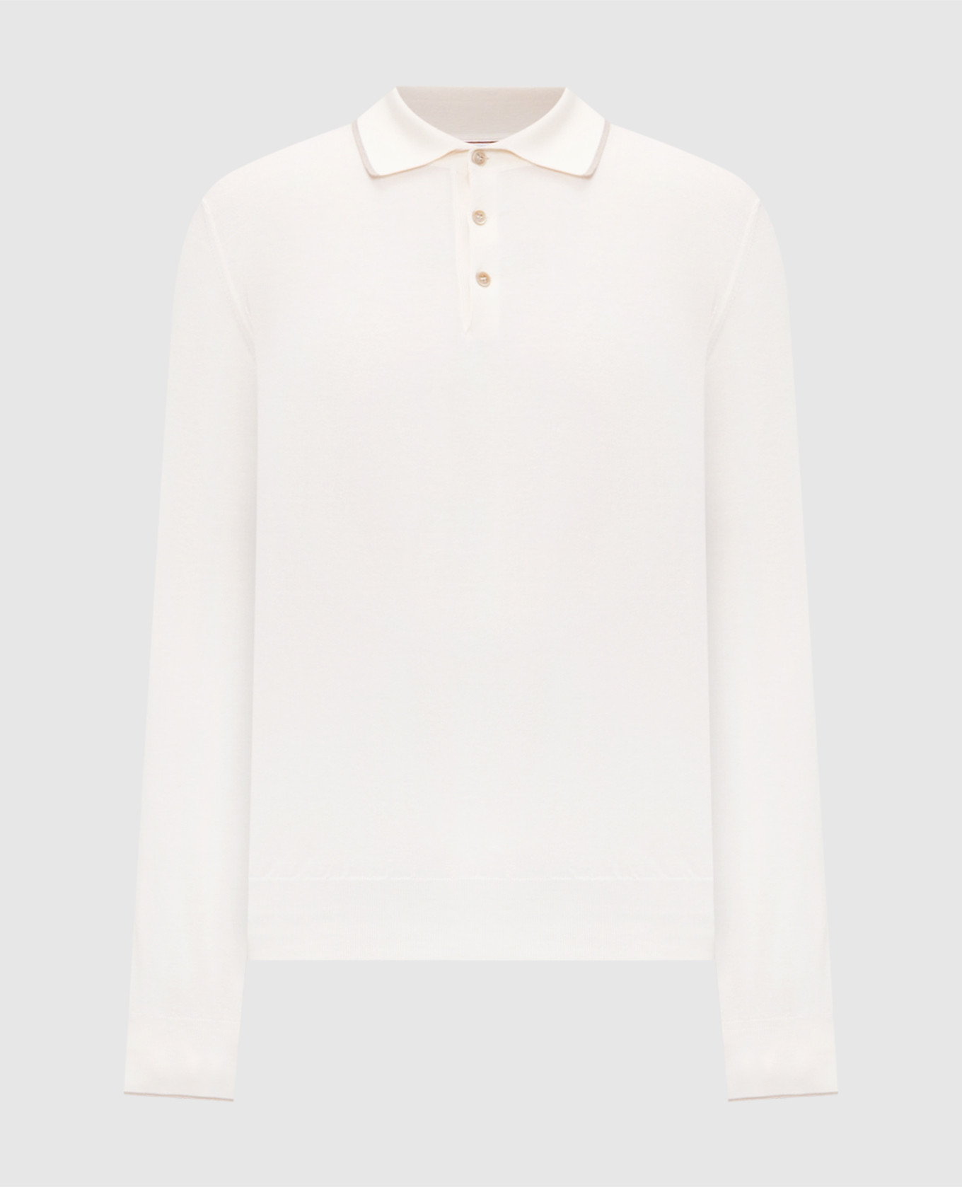 

Бежевое поло с кашемиром, Бежевый, Поло