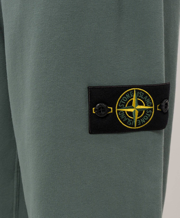 Stone Island Зеленые джоггеры L2S156200012S0A20 изображение 5