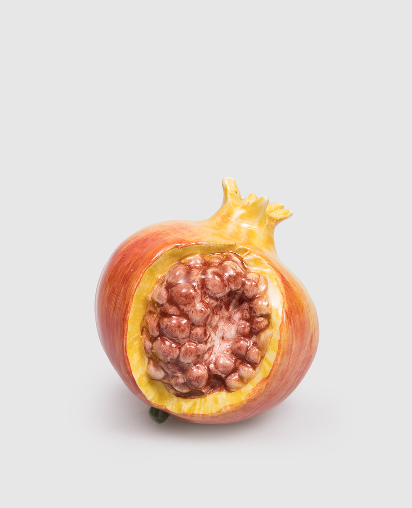 

Декоративный керамический гранат, Оранжевый, Декор