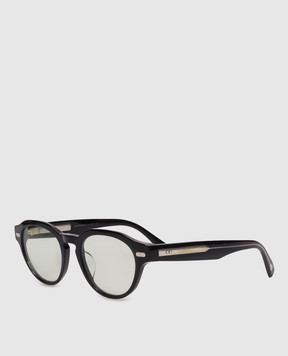 Brunello Cucinelli Черные очки Iconic Meridian MOCSTEMV12