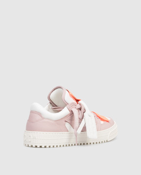 Off-White Комбинированные розовые кроссовки 3.0 Off Court OWIA28ES26LEA001