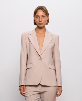 Max Mara Weekend Бежевий жакет LAMINE з вовни WKDLAMINE