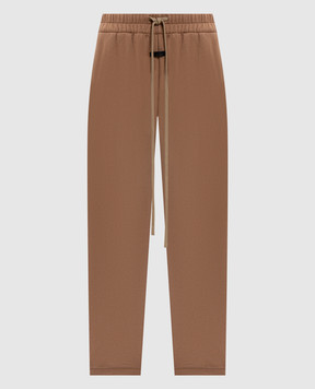 Fear of God Коричневые спортивные брюки с патчем логотипа FG25FW15151TER