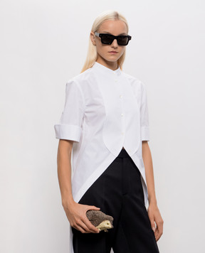 JW Anderson Коричневий клатч у вигляді їжака AC0442FA0178
