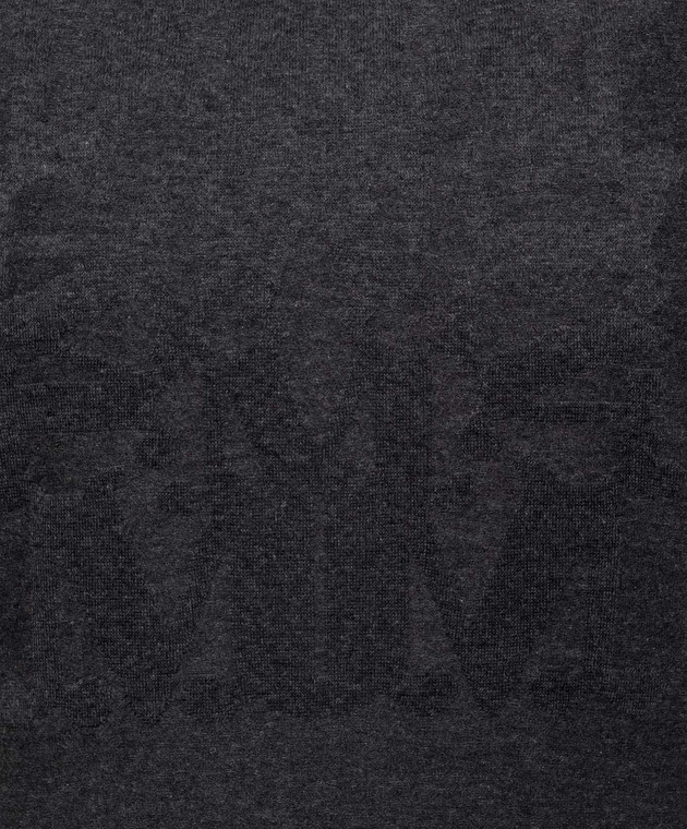 Max Mara Сіра футболка PANFILO MXMPANFILO зображення 5