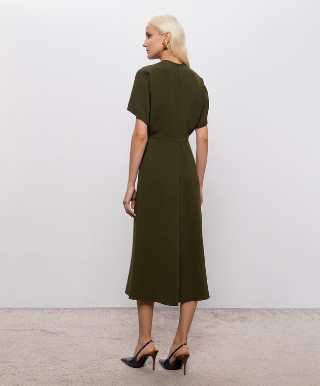 Victoria Beckham Зеленое платье Eleanor 1426WDR007752A изображение 3