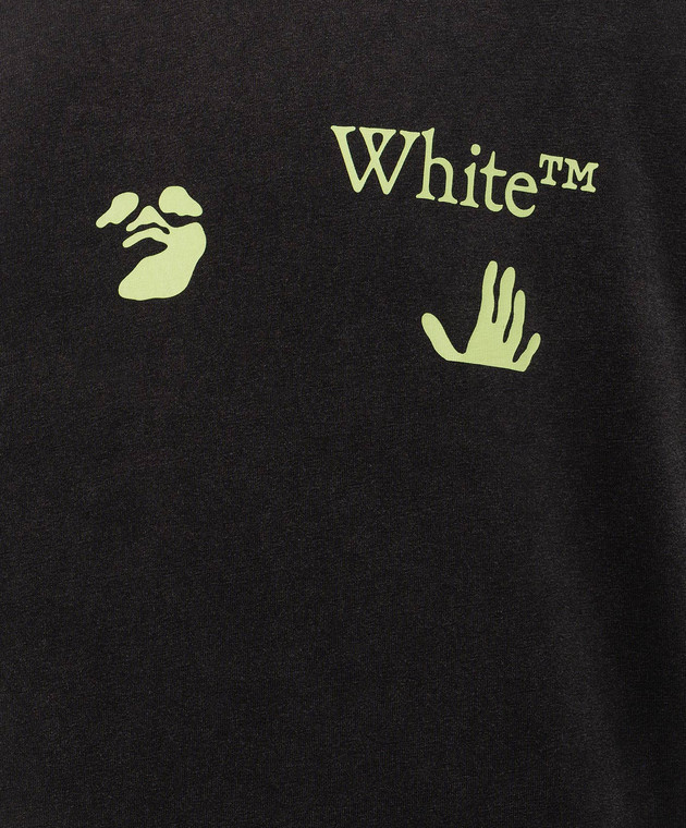 Off-White Чорний лонслів Bacco Arrow 44MAB09CF26J008 зображення 5
