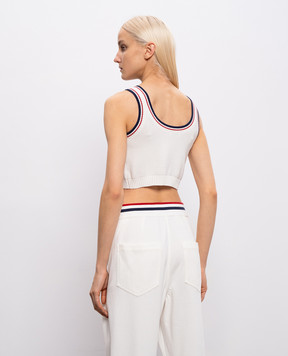 Brunello Cucinelli Белый топ M19764500