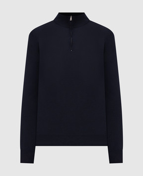Cashmere&Whiskey Синий джемпер 77397