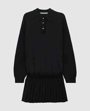 Alexander Wang Черное платье из шерсти 1KC4266079