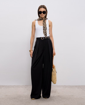 Ermanno Scervino Білий топ з бавовни D482L304XHC