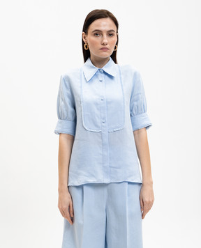 Agnona Блакитна сорочка TD1117YU3049