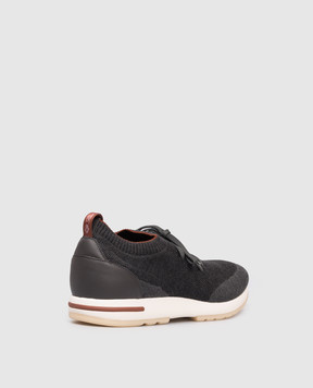 Loro Piana Сірі кросівки Flexy Walk FAI1540