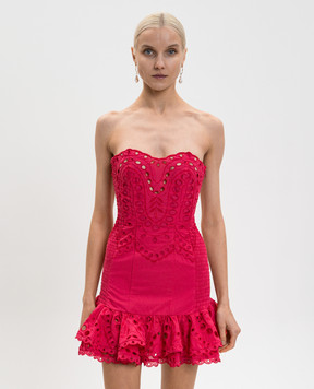 Charo Ruiz Рожева сукня міні Salty 263600