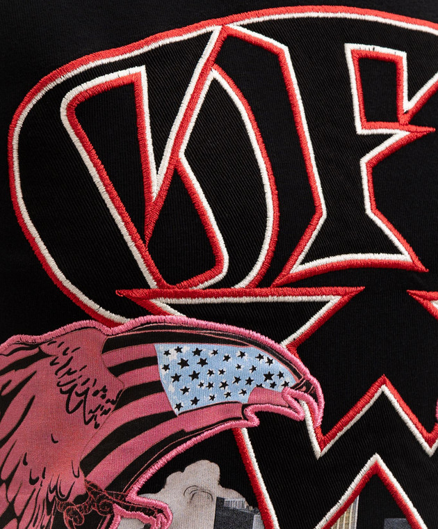 Off-White Чорна футболка Starcity 29A00306T зображення 5